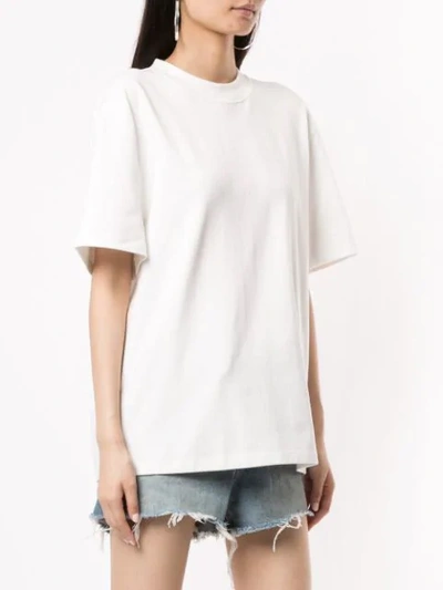 Shop Alexander Wang Klassisches T-shirt In White