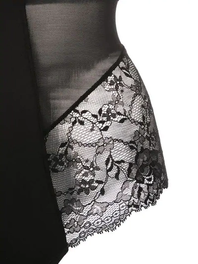 Shop Cynthia Rowley 'lacy' Badeanzug - Schwarz In Black