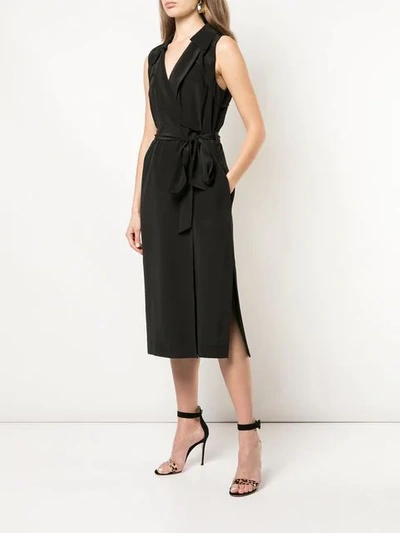 Shop Diane Von Furstenberg Augusta Wrap Dress - Black