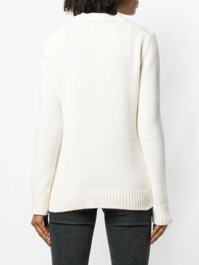 Shop Giada Benincasa Galaxy Intarsia Sweater - White