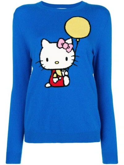 Shop Chinti & Parker Hello Kitty Sweater - Blue