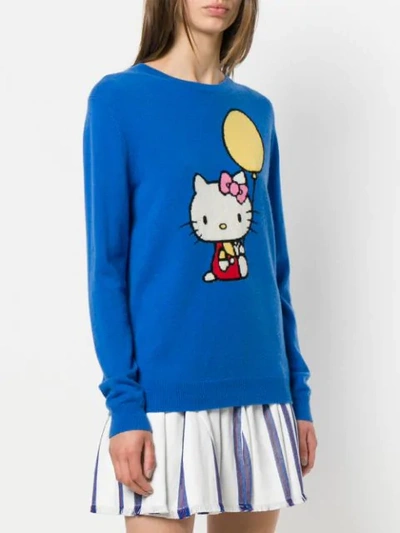 Shop Chinti & Parker Hello Kitty Sweater - Blue
