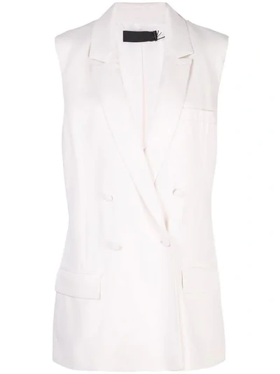 Shop Haider Ackermann Oversized Blazer Jacket - White