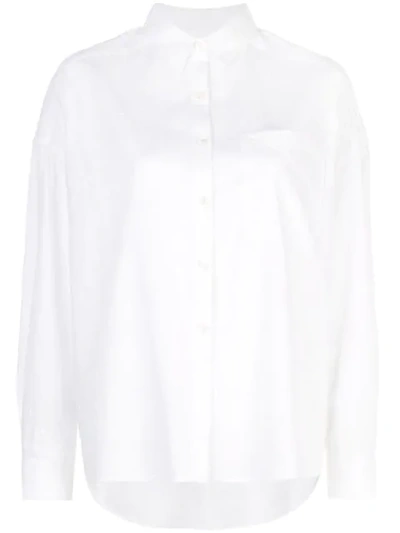 Shop Alex Mill Loose-fit Poplin Shirt In White