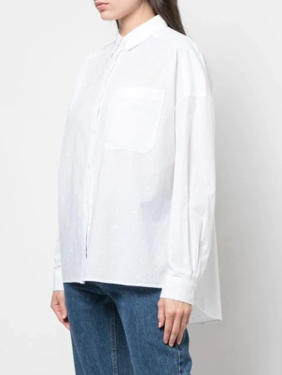 Shop Alex Mill Loose-fit Poplin Shirt In White