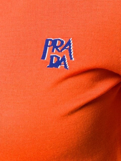 Shop Prada Classic Camisole In F0049 Arancio