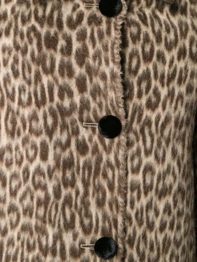 Guendalina leopard coat