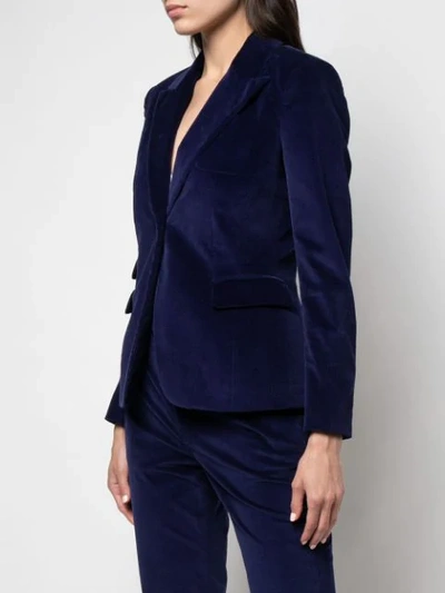 Shop Altuzarra 'midge' Jacket In Berry Blue