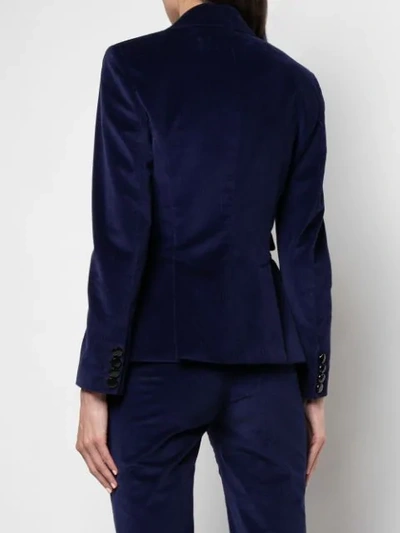 Shop Altuzarra 'midge' Jacket In Berry Blue