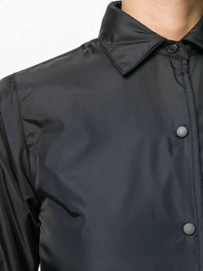 Shop Aspesi Basic Shirt Jacket In Black