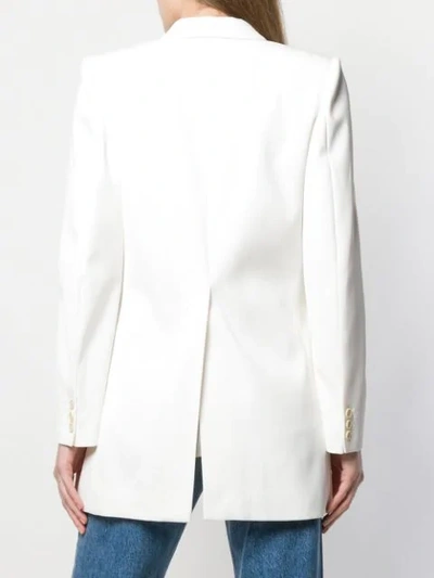 Isabel Marant Classic Fitted Blazer In White