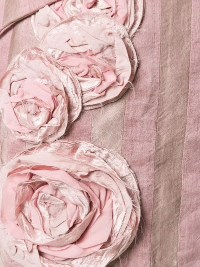 Shop Ann Demeulemeester Floral Motif Gilet In Pink