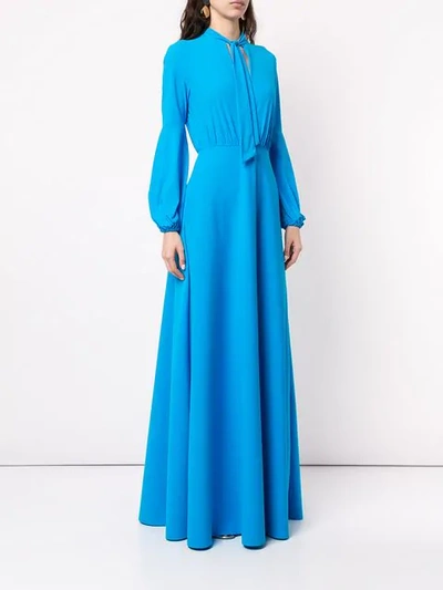 Shop Greta Constantine Harlow Dress In Blue