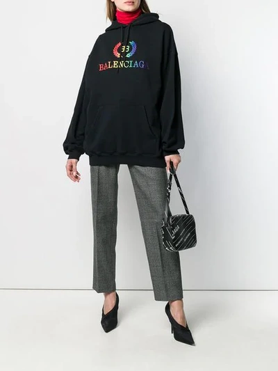 BALENCIAGA LAURIER HOODIE - 黑色