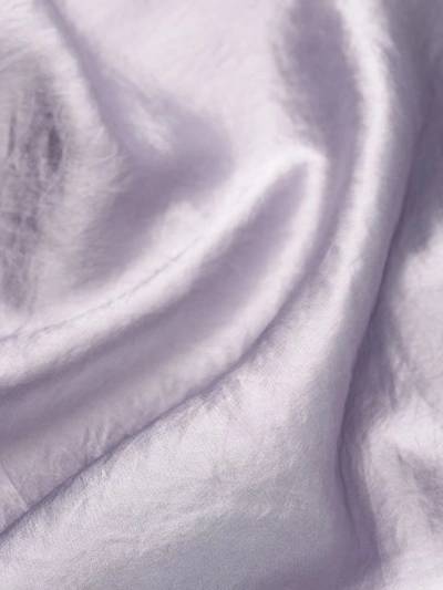 T BY ALEXANDER WANG HALTER NECK SLIP DRESS - 紫色
