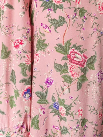 Shop Anjuna Floral Patterned Dress In Pink