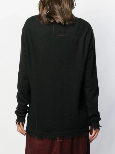 Shop Uma Wang Loose-fit Cashmere Jumper In Black