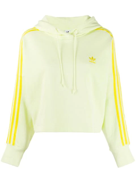 yellow trefoil adidas hoodie