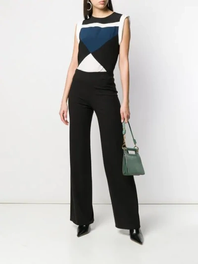 Shop Givenchy Colour Block Vest In White