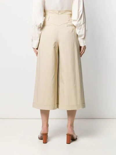 Shop Alberta Ferretti High In Neutrals