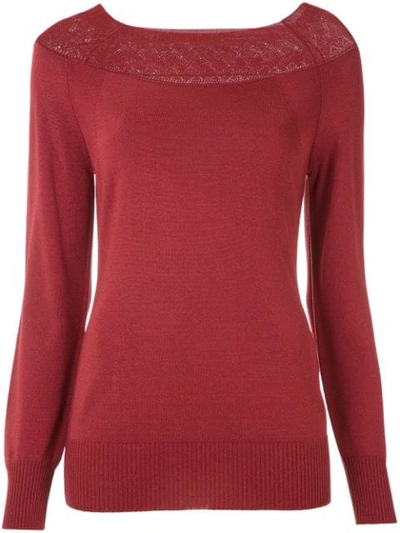 Shop Alcaçuz Jandira Top In Red