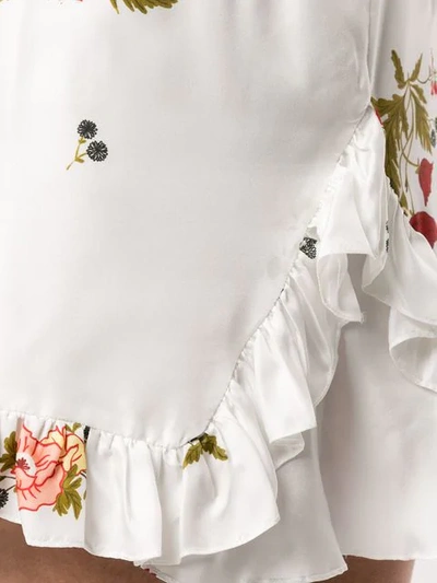 Macgraw Bonjour Ruffle Skirt In White