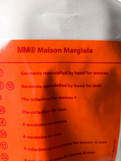 MM6 MAISON MARGIELA 对比印花T恤 - 白色