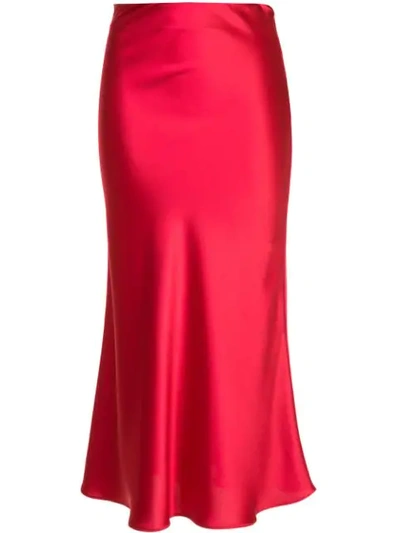 Shop Galvan Vallentta Skirt In Pink