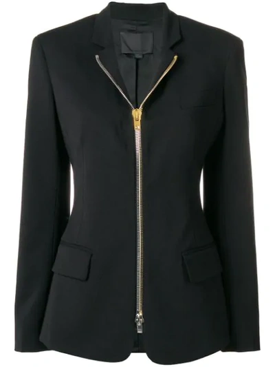 Shop Alexander Wang Slim Jacket In Black