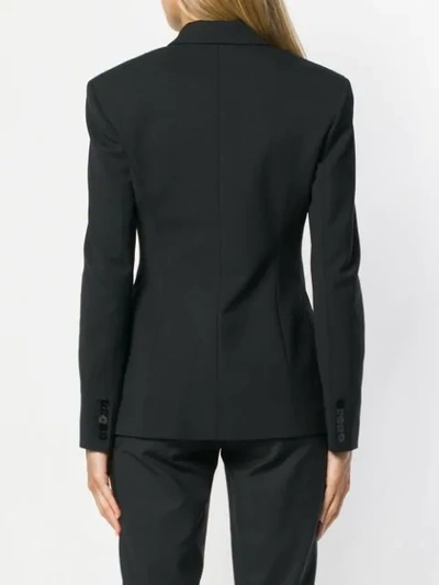 Shop Alexander Wang Slim Jacket In Black