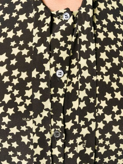 Shop N°21 Star Print Blouse In Black