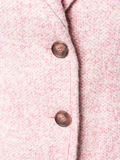 Shop Blumarine Fitted Blazer In Pink