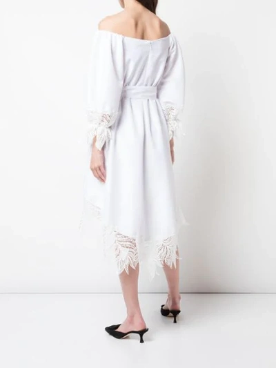 Shop Nha Khanh Damita Dress In White