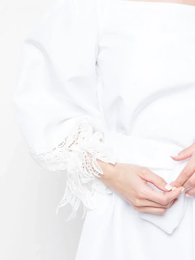 Shop Nha Khanh Damita Dress In White