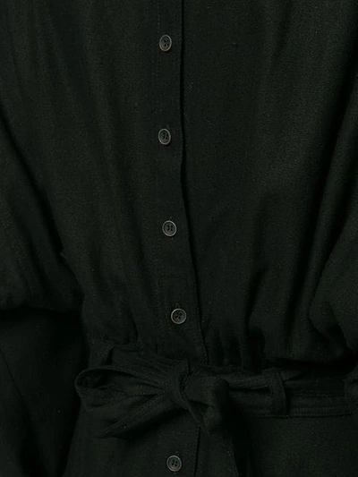 Shop Nehera Domani Shirt Dress In Black