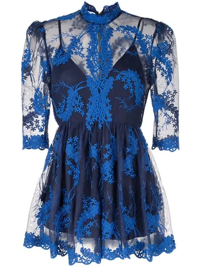 Shop Alice Mccall Honeymoon Playsuit In Blue