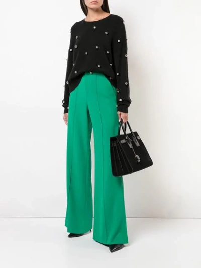 ALICE+OLIVIA GLEESON JUMPER - 黑色