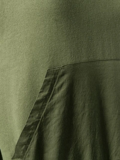 Shop Andrea Ya'aqov Long Sleeved Hoodie - Green