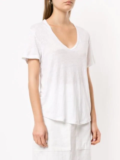 Shop Venroy Relaxed-fit T-shirt In White