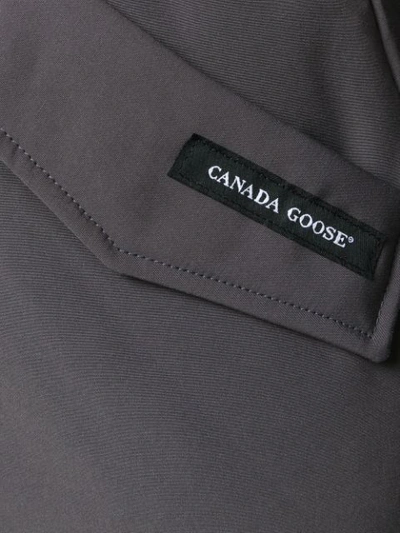Shop Canada Goose 'rossclair' Daunenparka - Grau In Grey
