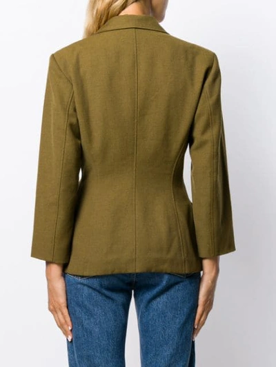 Pre-owned Jean Paul Gaultier Double Breasted Jacket In Green