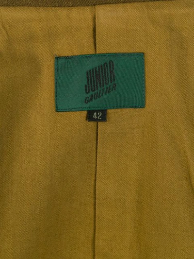 Pre-owned Jean Paul Gaultier Double Breasted Jacket In Green