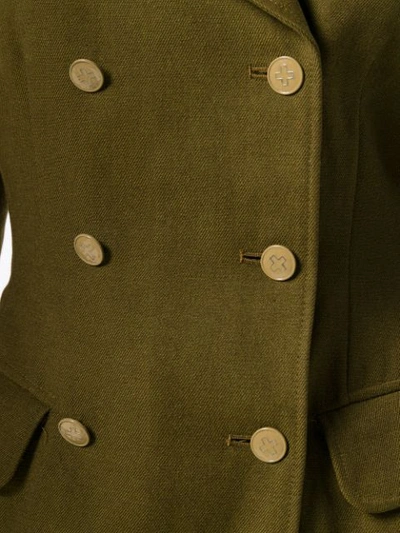 Pre-owned Jean Paul Gaultier Double Breasted Jacket In Green
