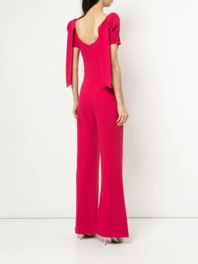 Shop Rebecca Vallance Poppy Jumpsuit - Red