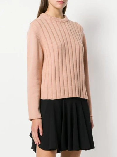 Shop Chloé Perfectly Fitted Sweater In Pink