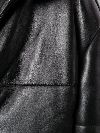 Shop Manokhi Padded Drawstring Jacket In Black