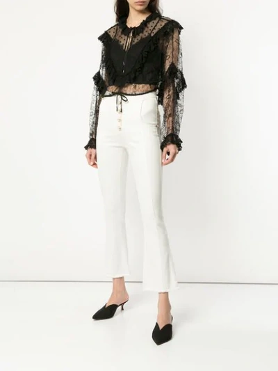 Shop Alice Mccall Time Has Come Blouse In Black