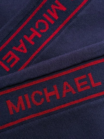 MICHAEL MICHAEL KORS TAPERED JOGGING TROUSERS - 蓝色