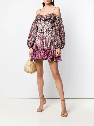 Shop Ulla Johnson Jira Mini Dress In Pink