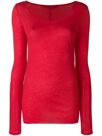 Shop Humanoid Janes Sweatshirt In Red